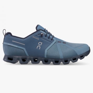 On Cloud Men's Cloud 5 Waterproof-Metal | Navy Shoes Online Sale