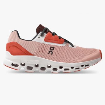 On Cloud Women's Cloudstratus-Rose | Red Shoes Latest Arrivals