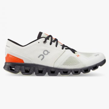 On Cloud Men's Cloud X 3-Ivory | Flame Shoes Online Sale