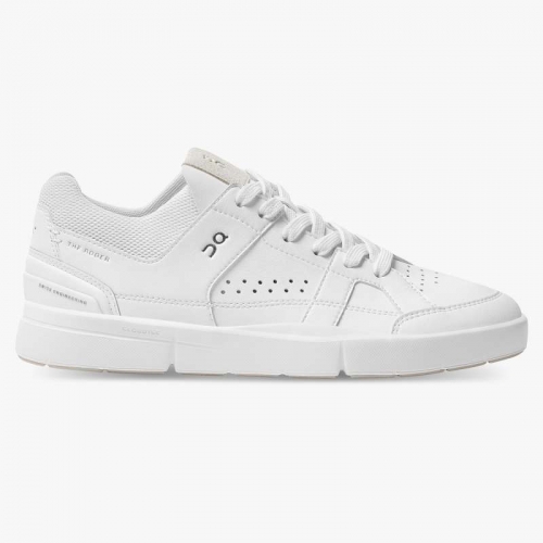 On Cloud Men's THE ROGER Clubhouse-All | White Shoes Online Outlet