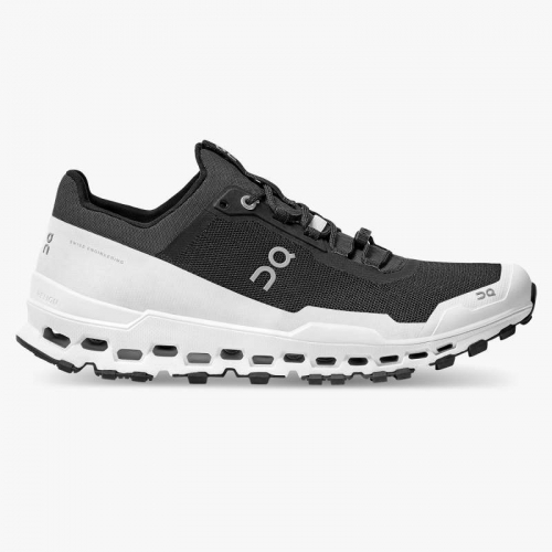 On Cloud Men's Cloudultra-Black | White Shoes Online Sale