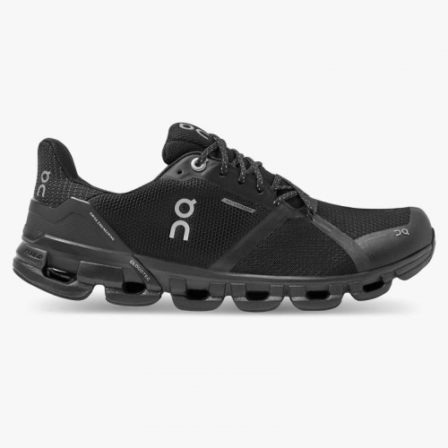 On Cloud Women's Cloudflyer Waterproof-Black | Lunar Shoes Latest Arrivals