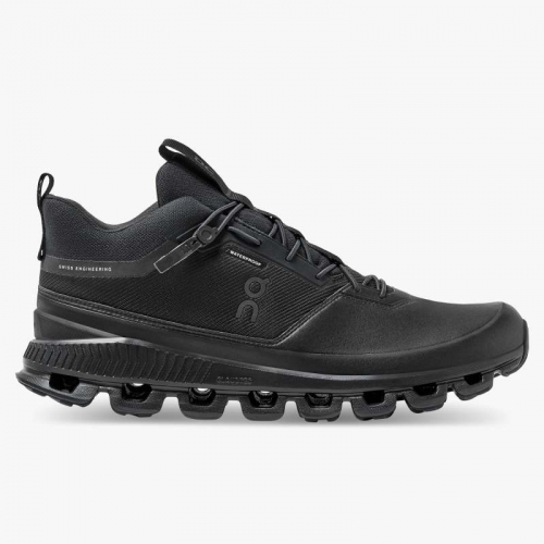 On Cloud Men's Cloud Hi Waterproof-All | Black Shoes Promotion Outlet