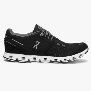 On Cloud Women's Cloud-Black | White Shoes New Arrivals