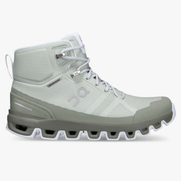 On Cloud Women's Cloudrock Waterproof-Mineral | Kelp Shoes Free Shipping