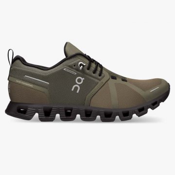 On Cloud Women's Cloud 5 Waterproof-Olive | Black Shoes Free Shipping