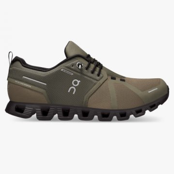 On Cloud Men's Cloud 5 Waterproof-Olive | Black Shoes Online Sale