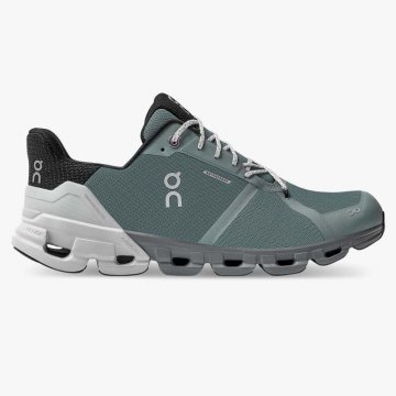 On Cloud Men's Cloudflyer Waterproof-Sea | Glacier Shoes Online Sale