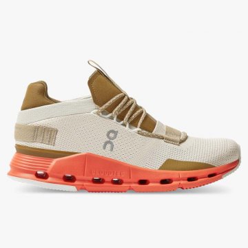 On Cloud Men's Cloudnova-Pearl | Flame Shoes Online Outlet