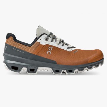 On Cloud Men's Cloudventure Waterproof-Pecan | Lead Shoes Online Sale