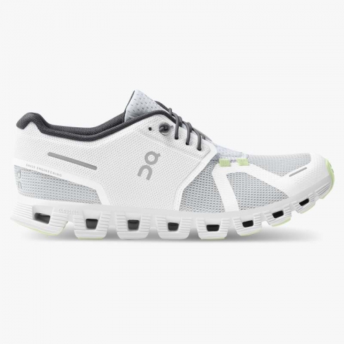 On Cloud Men's Cloud 5 Push-White | Oasis Shoes Online Outlet