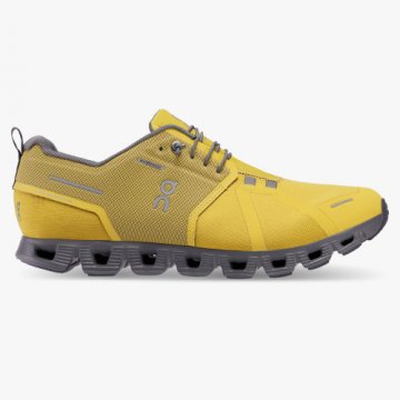 On Cloud Men's Cloud 5 Waterproof-Mustard | Rock Shoes Online Sale