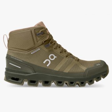 On Cloud Women's Cloudrock Waterproof-Olive | Reed Shoes Free Shipping