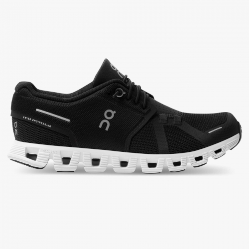 On Cloud Men's Cloud 5-Black | White Shoes Ireland Outlet