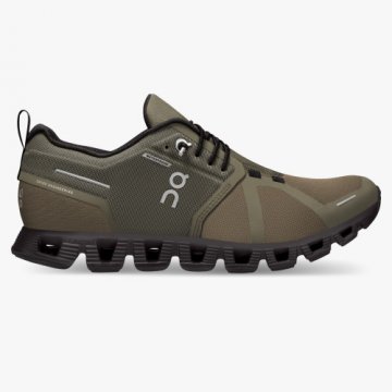 On Cloud Women's Cloud 5 Waterproof-Olive | Black Shoes Save More