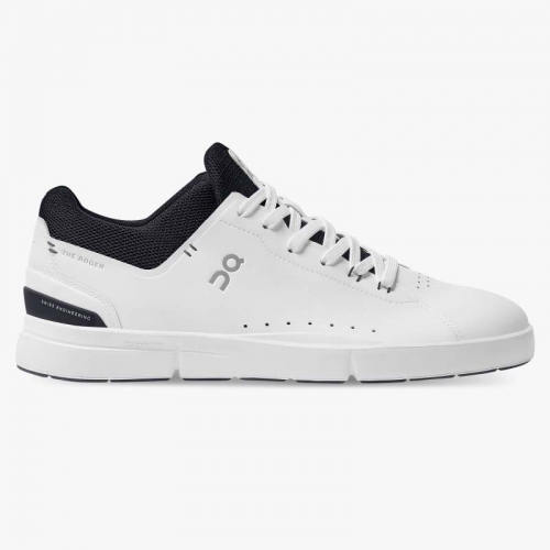 On Cloud Men's THE ROGER Advantage-White | Midnight Shoes Online Outlet