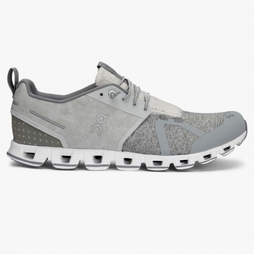 On Cloud Men's Cloud Terry-Silver Shoes Promotion Outlet