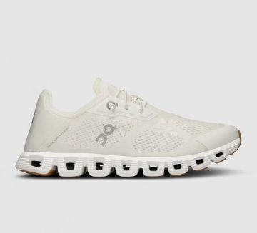 On Cloud Men's Cloud 5 Coast-Undyed-White | White Shoes New Arrivals