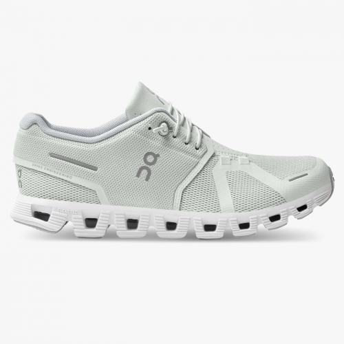 On Cloud Men's Cloud 5-Ice | White Shoes Ireland Outlet