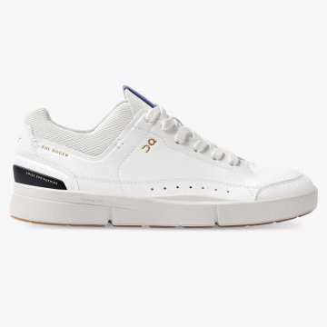 On Cloud Women's THE ROGER Centre Court-White | Indigo Shoes New Arrivals