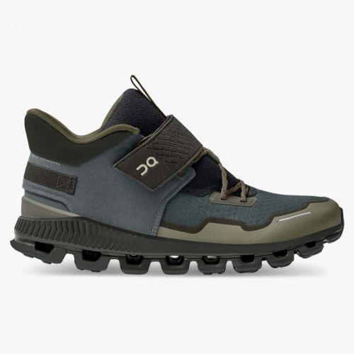 On Cloud Men's Cloud Hi Edge Defy-Olive | Fir Shoes Promotion Outlet