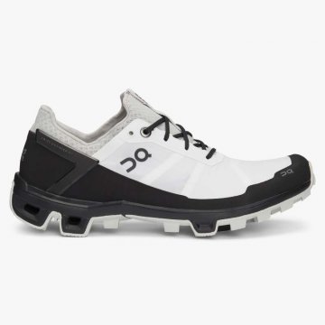 On Cloud Women's Cloudventure Peak-White | Black Shoes Free Shipping