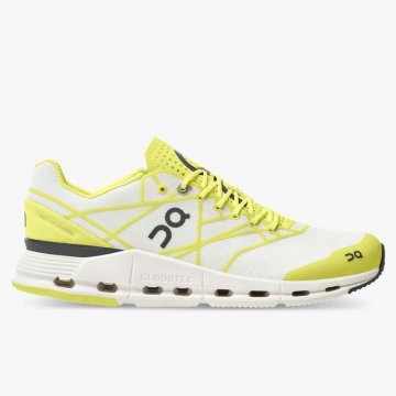 On Cloud Women's Cloudnova Z5-Neon | White Shoes Free Shipping