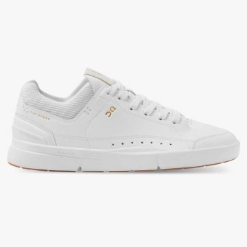 On Cloud Women's THE ROGER Centre Court-White | Gum Shoes New Arrivals