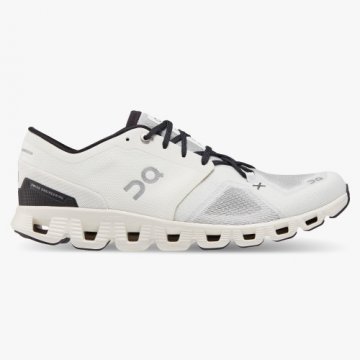 On Cloud Men's Cloud X 3-Ivory | Black Shoes Online Sale