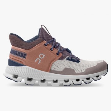 On Cloud Women's Cloud Hi Edge-Pecan | Clay Shoes Online Sale