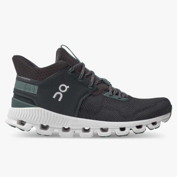 On Cloud Men's Cloud Hi Edge-Black | Olive Shoes Promotion Outlet