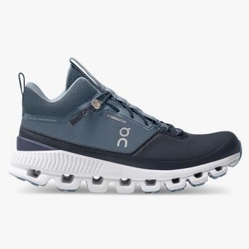 On Cloud Women's Cloud Hi Waterproof-Dust | Navy Shoes Online Sale